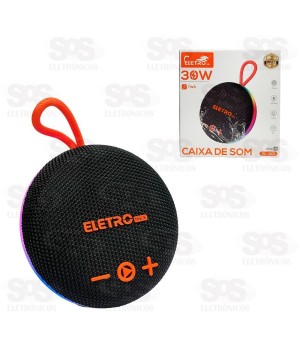 Caixa De Som 30W Proteção IPX4 Eletromex EL-1101