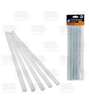 Bastão De Cola Quente Grosso 4 Unidades Barcelona BAR13773-5