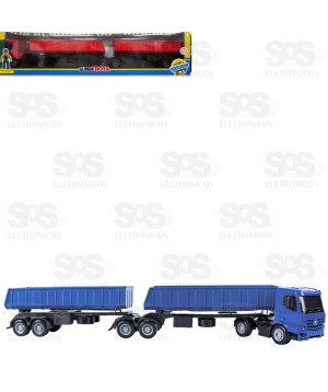 Super Frota Bitrem Graneleiro 89cm Poliplac 8420