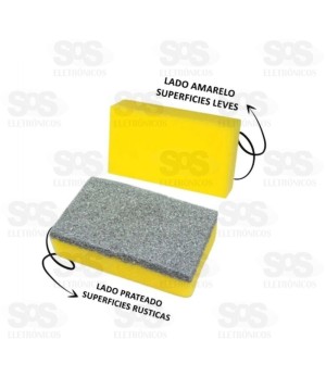 Esponja Multiuso Prateada Esponflora 759