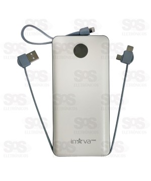 Carga Extra 20.000mAh 4 Interfaces Inova Prime KV-P204