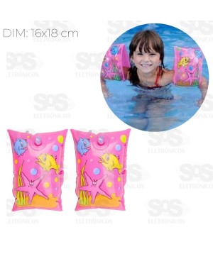 Boia Infantil De Braço Cores e Estampas Variadas Caerus CRS-2393