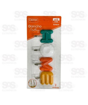 Ganchos Multiuso de Plástico Home Caerus CRS-2340