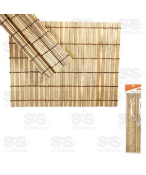 Esteira de Bambu Americano 30x42cm Caerus CRS-2289