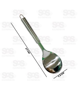 Colher De Arroz Inox 27CM Caerus CRS-2756