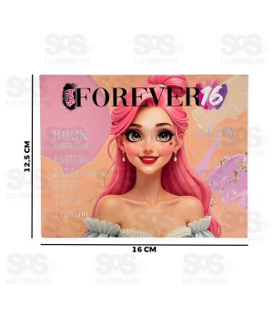 Kit Maquiagem Infantil 18 em 1 Polibrinq MK85