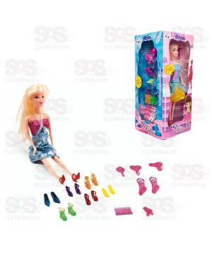 Boneca Reino Dos Sonhos 21 Acessórios Pica Pau 3893