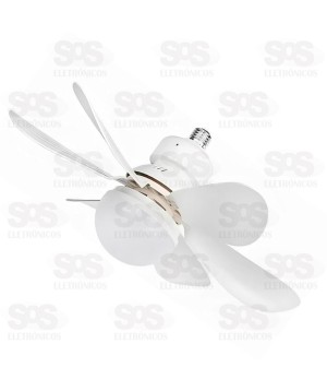 Lâmpada Multifuncional 30W Com Ventilador e Controle Remoto