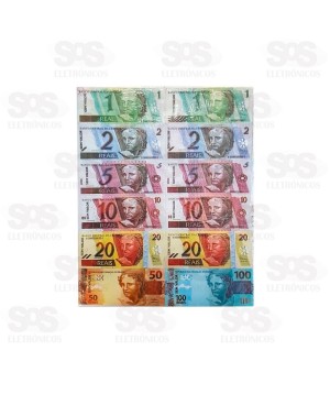 Dinheirinho Para Brincar 66 Notas Mini Toys 0806