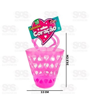 Cestinha Coração Mini Toys 1026