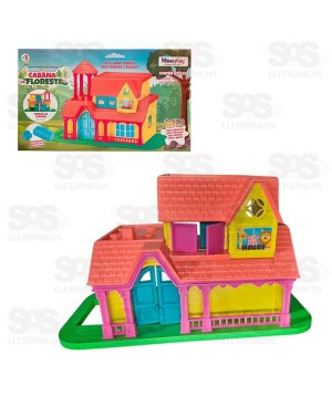 Cabana na Floresta 9 Peças Homeplay 3907