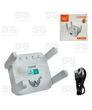 Repetidor 4 Antenas Wireless 2.4GHz Altomex AL-WR52Q