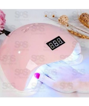 Cabine De Unhas LED UV Para Secar Gel  48W B-Max BM-F1183