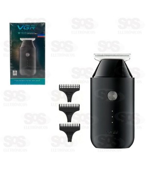 Máquina de Corte Acabamento Para Cabelo Profissional VGR V-932