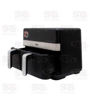 Fritadeira Elétrica Air Fryer Duas Cestas 9,5 Litros 127V Bak BK-FRI95L-127