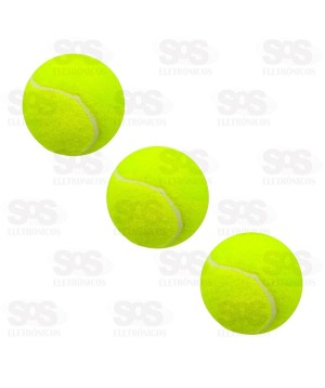 Kit Bola de Tênis 3 Unidades 919