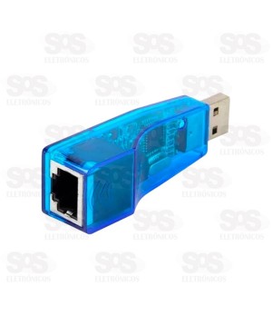 Placa De Rede Externa LAN RJ45 Para USB Exbom UL-100