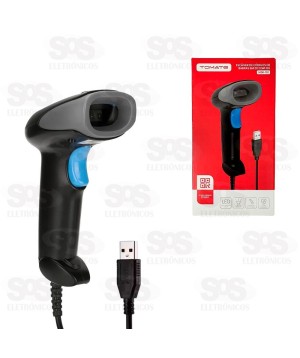 Leitor De Código De Barras Com Fio Tomate MDK-102