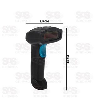 Leitor De Código De Barras Sem Fio Tomate MDK-101S