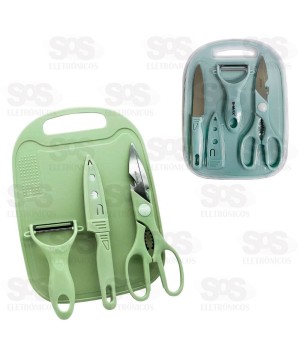 Kit Utensílios De Cozinha 4 Em 1 B-Max BM-F1063