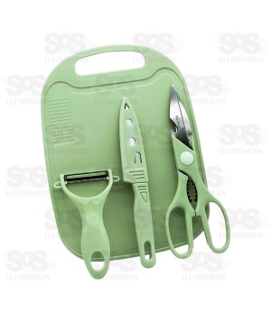 Kit Utensílios De Cozinha 4 Em 1 B-Max BM-F1063