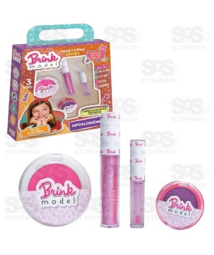 Kit Maquiagem Teen Brink Model 2087