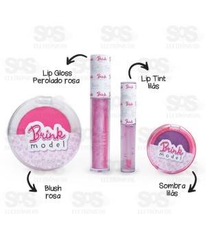 Kit Maquiagem Teen Brink Model 2087