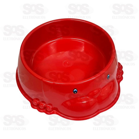Comedouro Grande de Plástico 1500ML Pet Toys