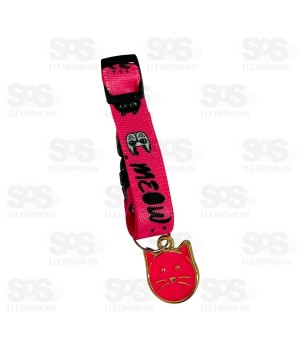 Cartela Coleira Seda Com Pingente 8 Unidades Pet Toys 3065