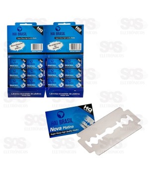 Lâmina Para Barbear 12 Caixas Hai Brasil AIH1165