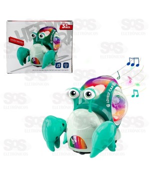 Caranguejo Fujão Com Luzes e Sons Toy King TK-AB8285