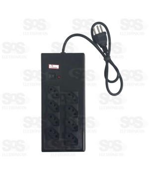 Filtro De Linha 8 Tomadas Bivolt Elite AnnLux