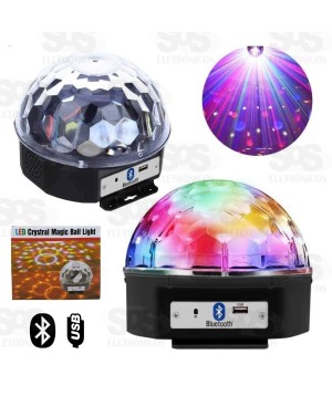 Luminária Globo de LED Com Caixa de Som Bluetooth XC-01