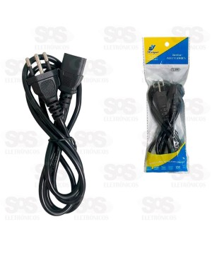 Cabo De Força Tripolar Reto 1,5 Metros Xinyue