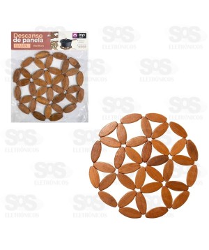 Descanso de Panela Bambu 19CM TOP1888