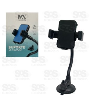 Suporte Articulável Automático Com Ventosa Maxmidia MAX-SUP3136