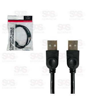 Cabo USB 2.0 Com Filtro 1,5 Metros 3211