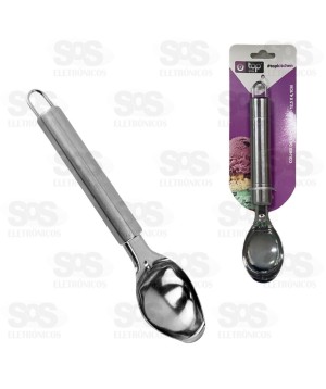 Colher De Sorvete Inox Top Útil TOP0762