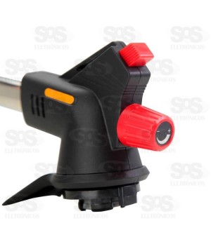 Maçarico Automático Culinário Recarregável Barcelona BAR-21408-33