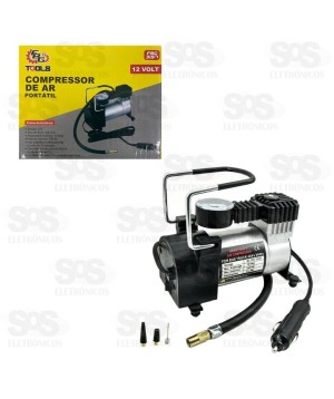 Mini Compressor de Ar Portátil 12V 150PSI FBG 3157