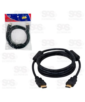 Cabo HDMI 1080p 2 Metros YA-CB1707