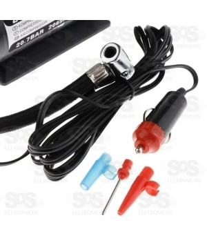 Mini Compressor De Ar Automotivo Portátil Maxmidia MAX-51266-1