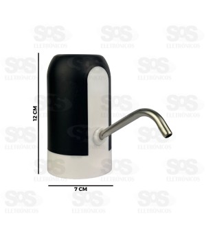 Bomba Elétrica Para Galão De Água Recarregável Top Útil TOP0638