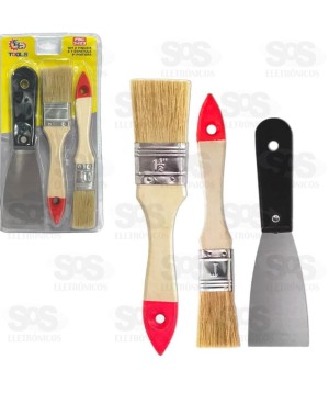 Kit de Pintura com 3 Unidades FBG 3423