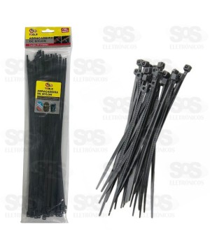 Abraçadeira De Nylon 5,4x400mm Com 50 Unidades FBG 3263