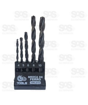 Kit De Broca Para Ferro 5 Peças FBG 3171
