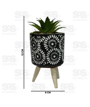 Vaso Com Planta Artifícial Top Útil TOP1512