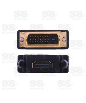 Adaptador DVI Macho Para HDMI Fêmea X-Cell XC-ADP-31