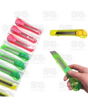 Kit Estilete Com 12 Unidades Cores variadas YA8669