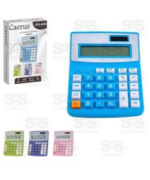 Calculadora 8 Dígitos De Mesa Caerus CRS-808C